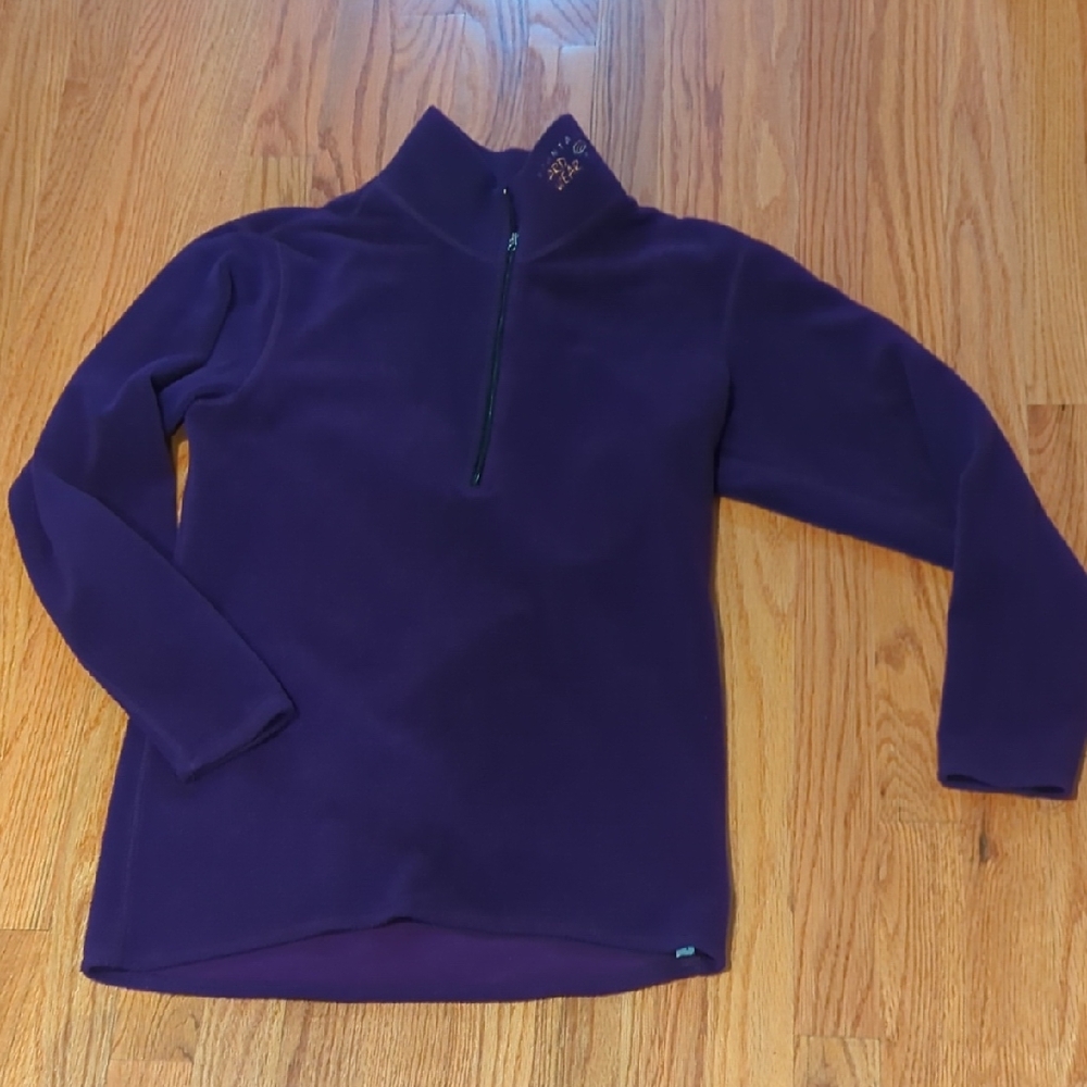 Mountain HardWear Purple Fleece Pullover Jacket